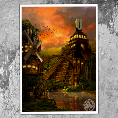 Postenkartenset I DORTMUND FANTASY I 3 Postkarten im A5 Format