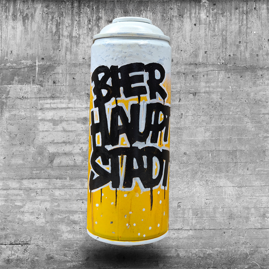Handbemalte Sprühdose I Bierhauptstadt I [56/60]