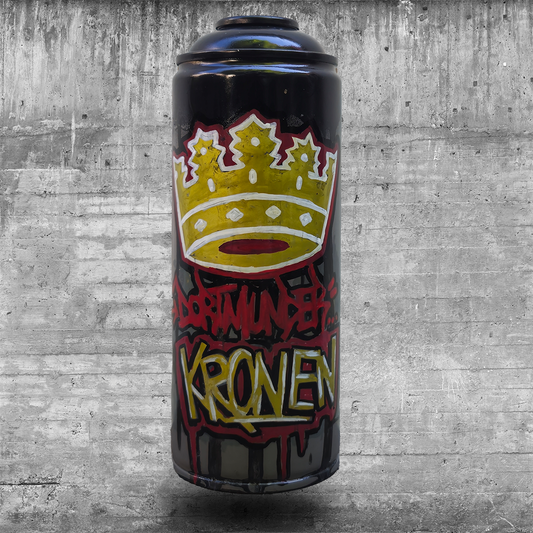 Handbemalte Sprühdose I Dortmunder Kronen I [08/60]