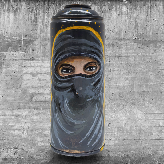 Handbemalte Sprühdose I No Face, No Name I [13/60]