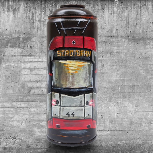 Handbemalte Sprühdose I Stadtbahn I [14/60]