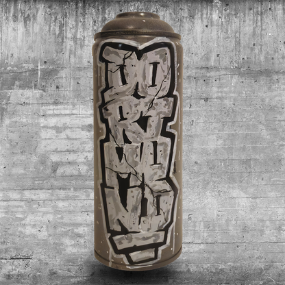Handbemalte Sprühdose I Dortmund Schriftzug I [53/60]
