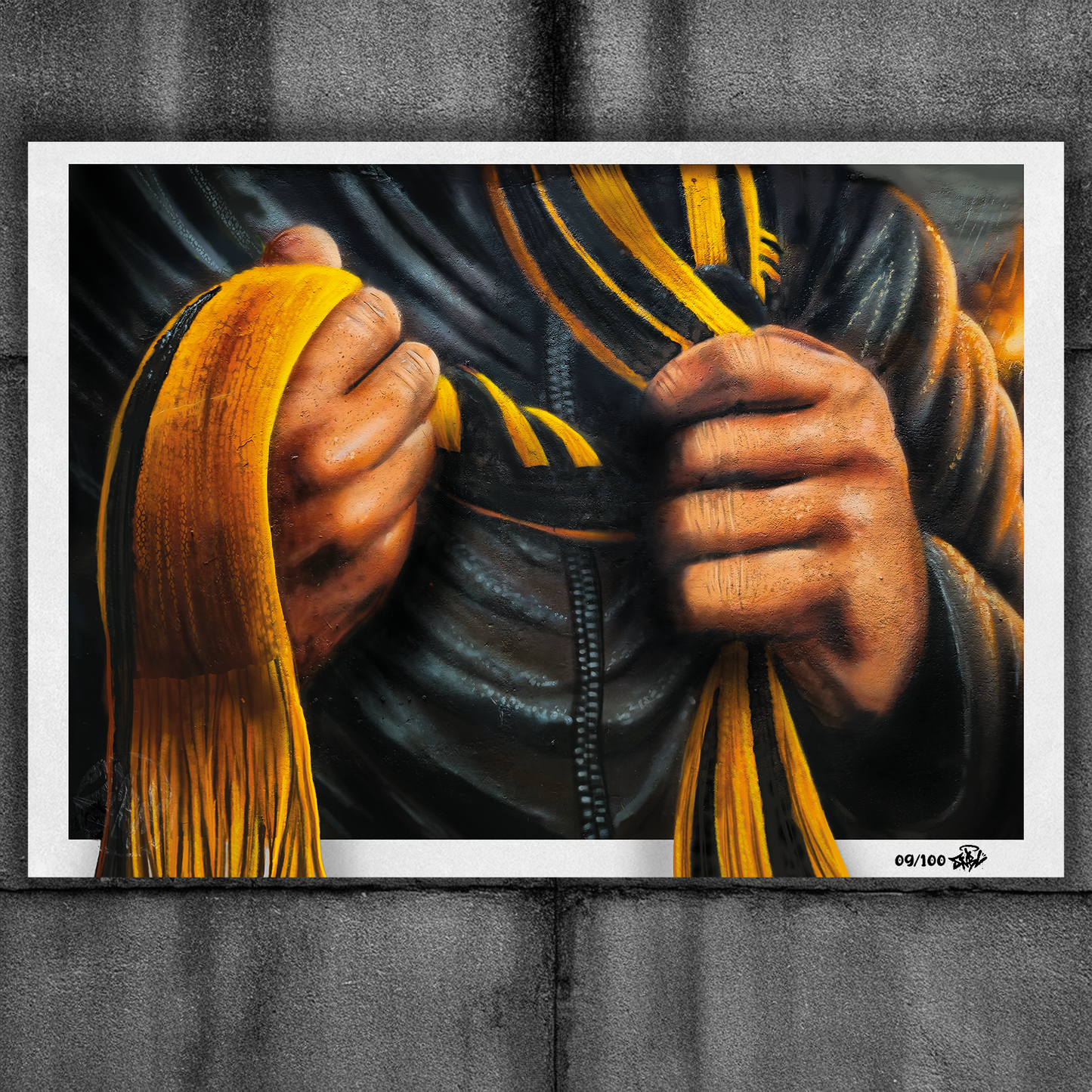 Limitierter Kunstdruck "SCARF" (DIN A2) (42,0 x 59,4 cm)