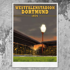 Postkarte "Westfalenstadion I" A5 Format (14,8 x 21 cm)