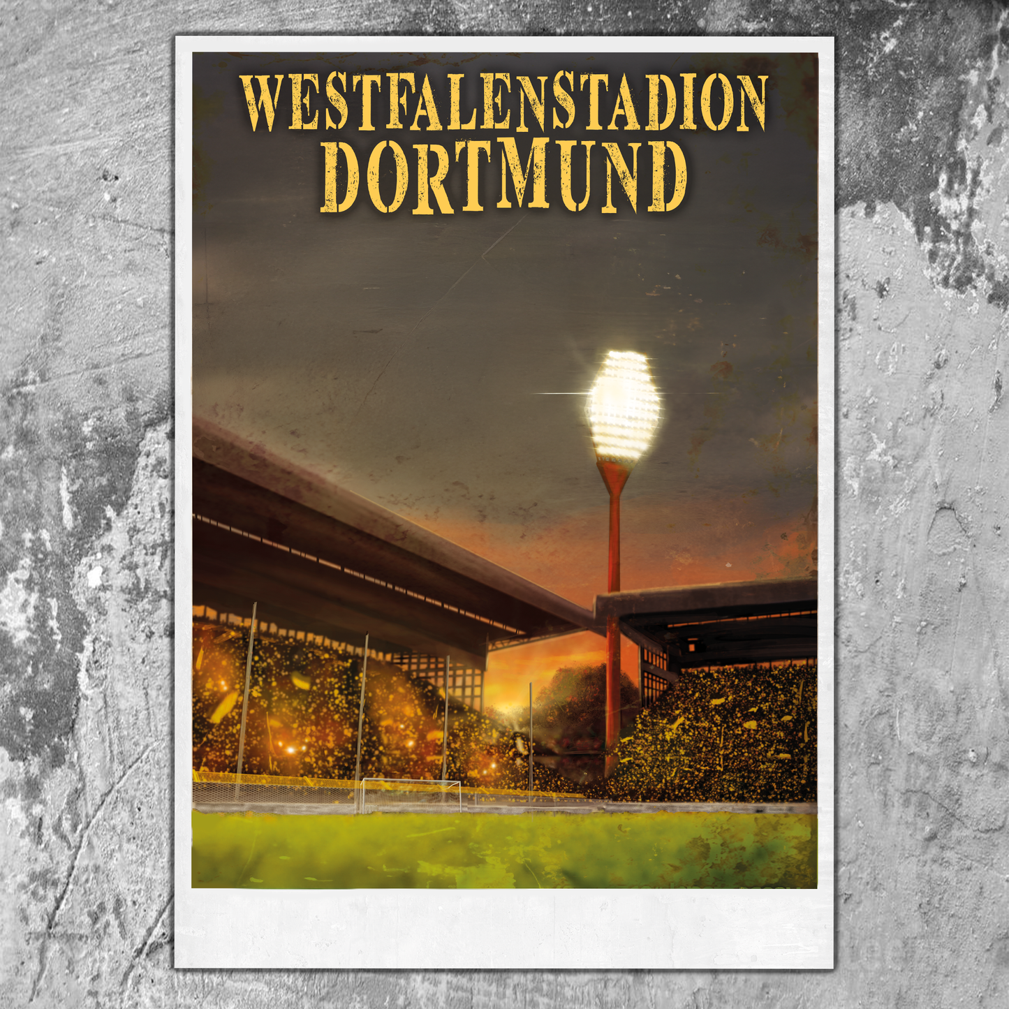 Postkartenset I WESTFALENSTADION DORTMUND I 3 Postkarten im A5 Format
